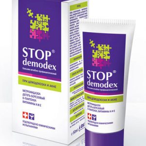 Купуйте бальзам для обличчя Стоп-демодекс у догляді за ураженою шкірою кліщом залізниця