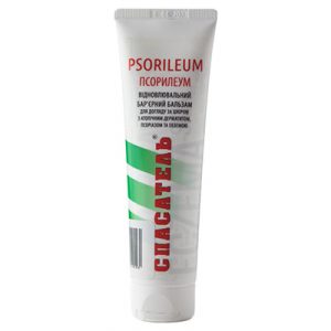 бальзам при псориазе дерматите экземе Псорилеум Psorileum на основе гиалуроновой кислоты и комплекса масел