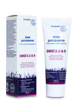 крем для лица Интенсивное увлажнение Омега 3-6-9 TM Pharmea SPF-15 для всех типов кожи
