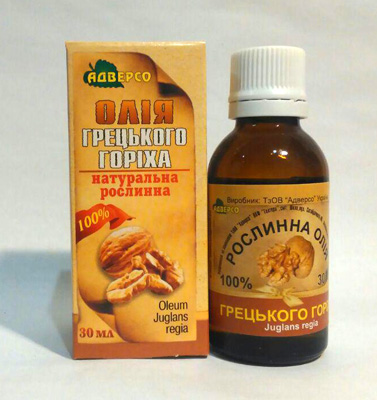 жирное косметическое масло грецкого ореха для косметических процедур чувствительной и воспаленной кожи