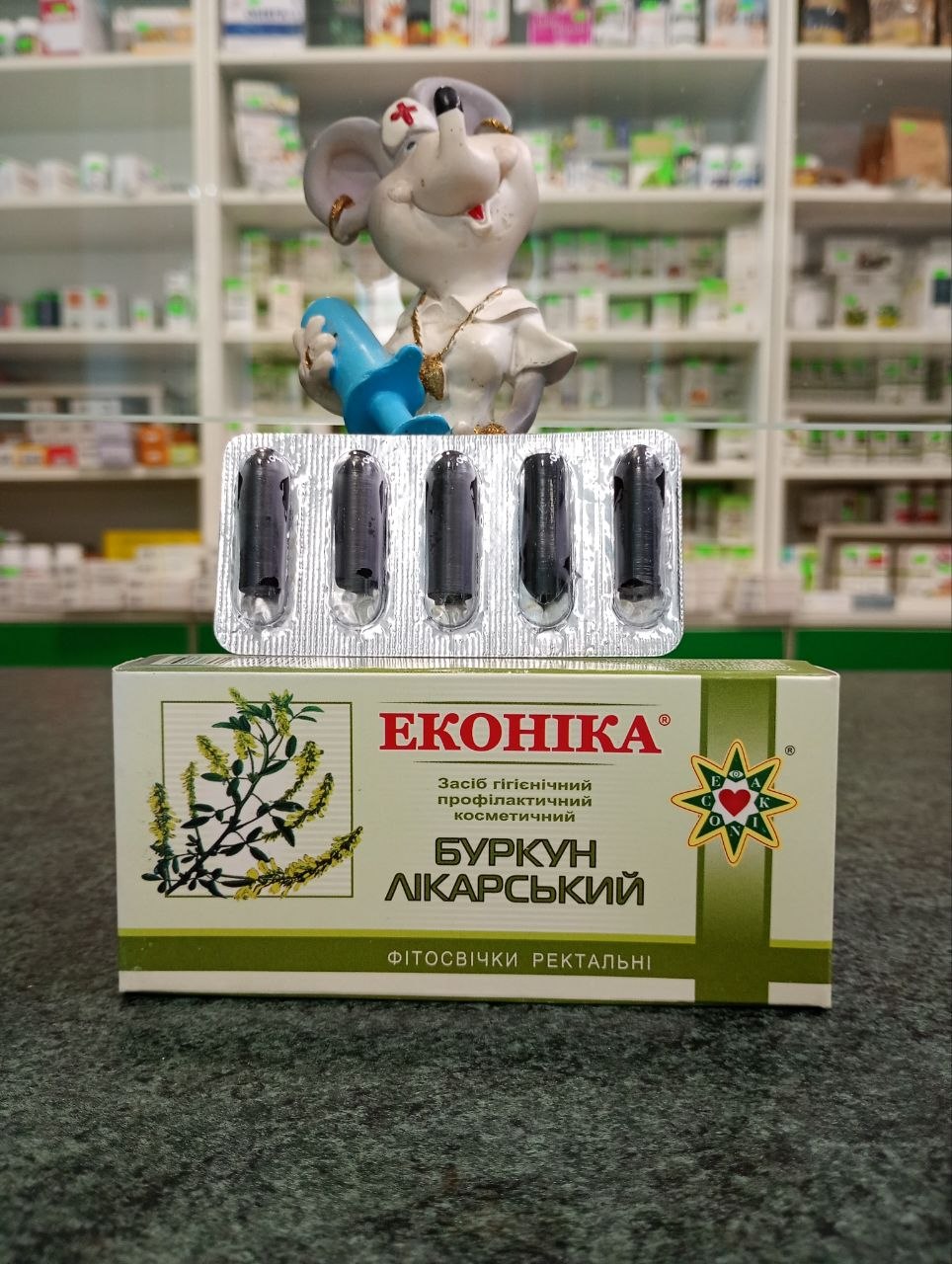 Фітосвічки Буркун Донник Еконіка 10 шт