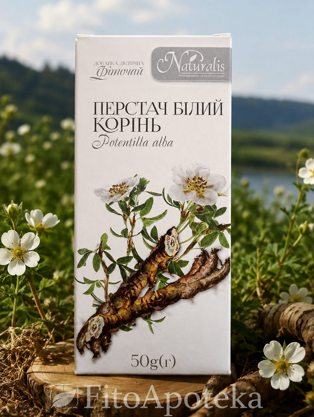 Корінь лапчатки білої (перстач білий) 50 г для щитовидної залози