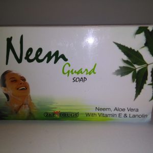 натуральное индийское мыло с экстрактом Ним, Алоэ Вера для сухой, чувствительной, раздраженной кожи