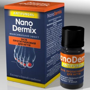 Купуєте протигрибкову дію для нігтів NanoDermix на основі октопірокс