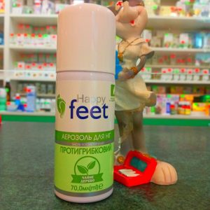 Протигрибковий аерозоль для ніг на рослинной основі чайного дерева дезинфікує та для профілактики грибкових уражень шкіри ніг