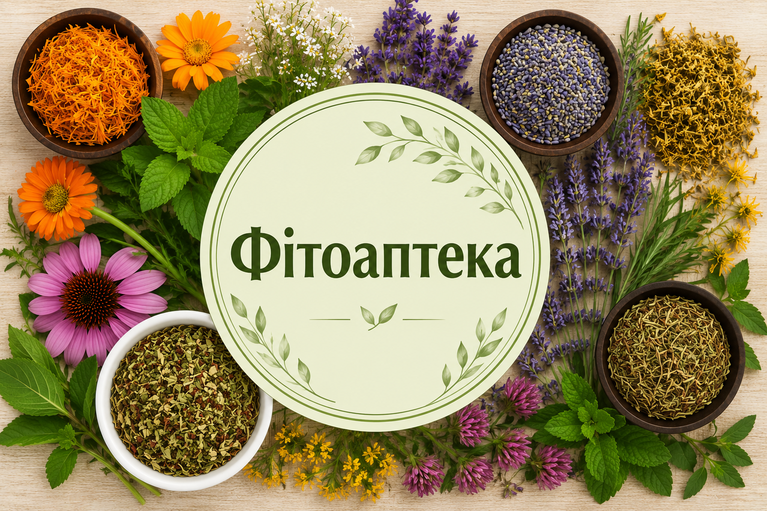 Фітоаптека FitoApoteka — лікарські рослини та фітопродукція